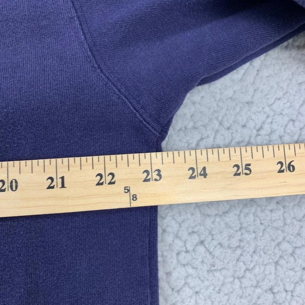 J. Crew Mock Neck Shirt Mens M Navy Blue Long Sleeve‎ Cotton Vintage Y2K